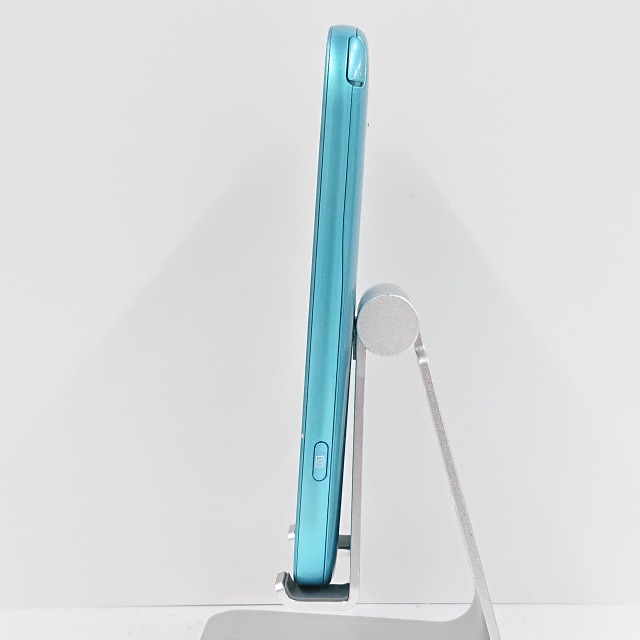 らくらくスマートフォン me F-03K ドコモ ブルー 送料無料 本体 c08027 【中古】
