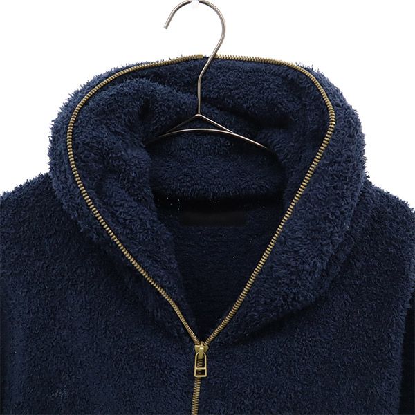 日本製 フリースジャケット 3 ネイビー BABY HAIR レディース