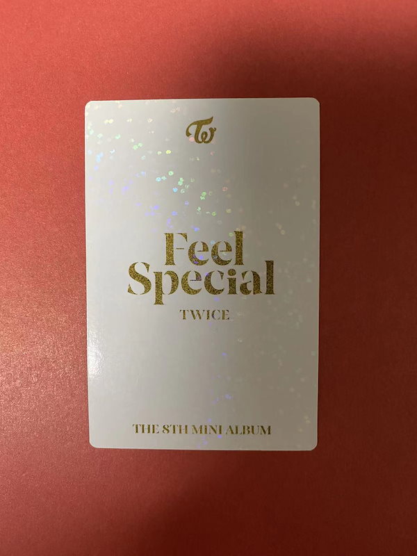 TWICE　ダヒョン Feel Special 収録　事前録画 　サノク　 トレカ　フォト DAHYUN　　ツァイス