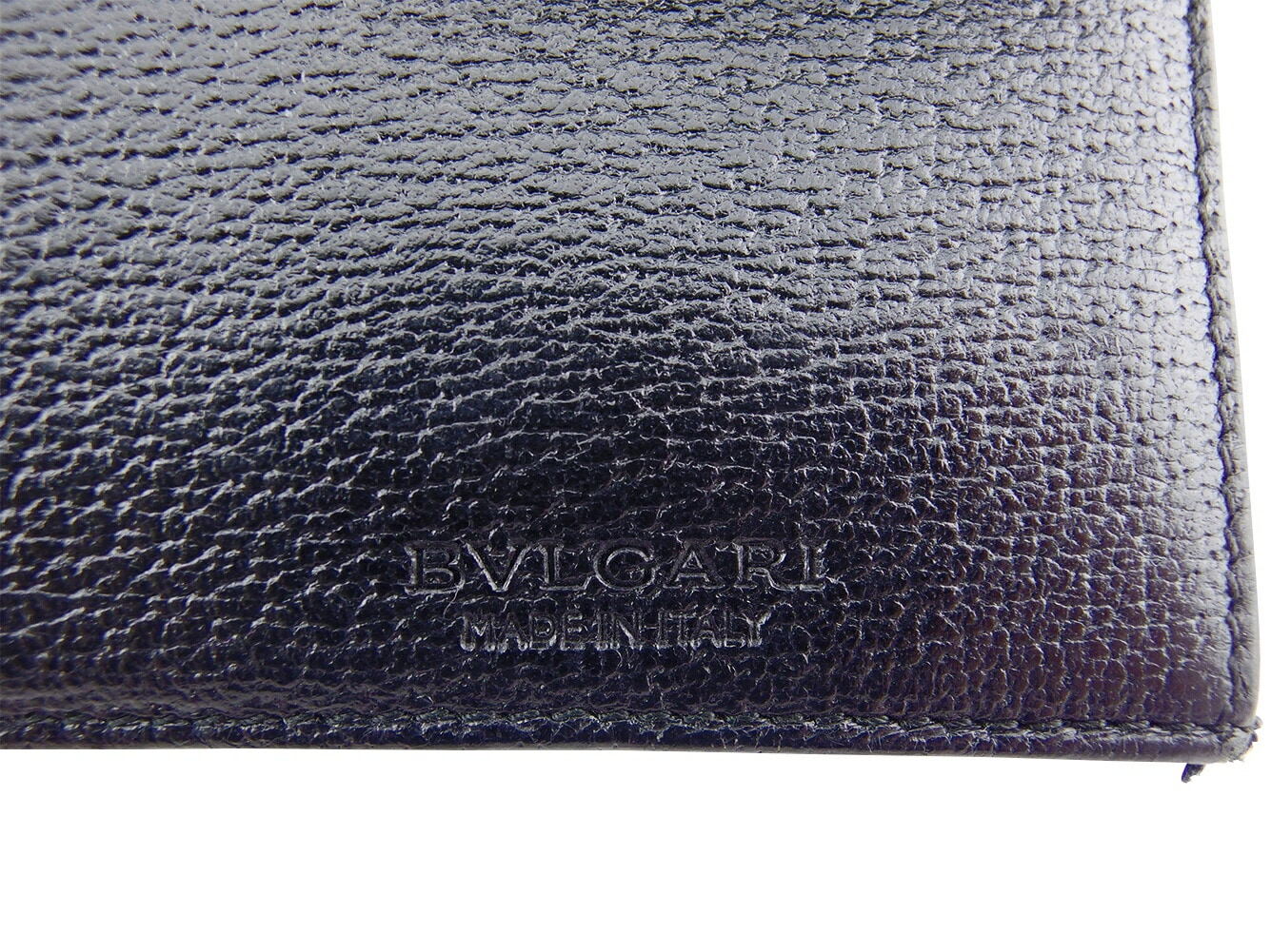 長財布 Wホック 財布 ロゴマニア レディース メンズ ブラック シルバー 中古