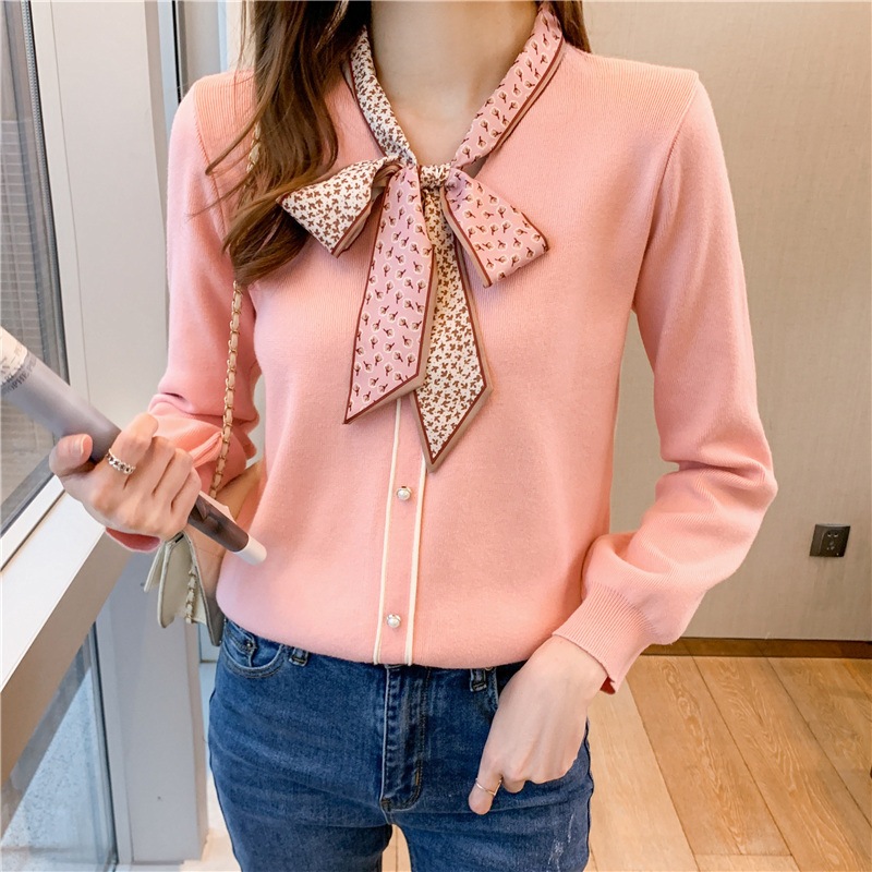 レディース トップス ブラウス ニット プルオーバー 長袖 りぼんタイ スリム フェミニン リボン コンサバ バイカラー 配色 中厚手 かわいい 大人可愛い きれいめ シンプル カジュアル 上品 レディース トップス ブラウス ニット プルオーバー 長袖 りぼんタイ スリム フェミニン リボン コンサバ バイカラー 配色 中厚手 かわいい 大人可愛い きれいめ シンプル カジュアル 上品