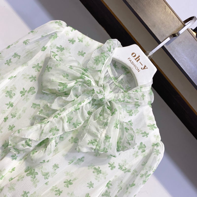 大きいサイズの女性のスーツのツーピースの洋風2025年の秋の気質の太った妹は薄くて花柄のドレスです 母の日 母の日-0008654 大きいサイズの女性のスーツのツーピースの洋風2025年の秋の気質の太った妹は薄くて花柄のドレスです 母の日 母の日-0008654