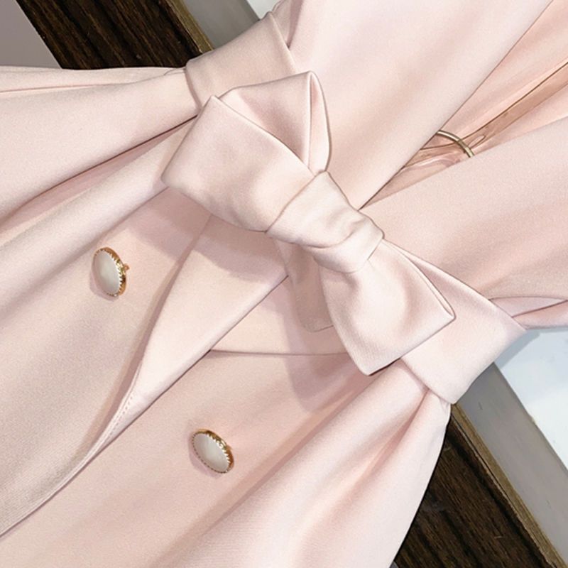 大きいサイズの女性のスーツのツーピースの洋風2025年の秋の気質の太った妹は薄くて花柄のドレスです 母の日 母の日-0008654 大きいサイズの女性のスーツのツーピースの洋風2025年の秋の気質の太った妹は薄くて花柄のドレスです 母の日 母の日-0008654