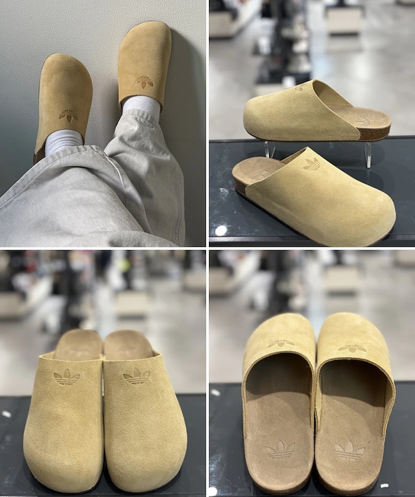 Qoo10 adidas ADIMULE SLIDES 身長アップ