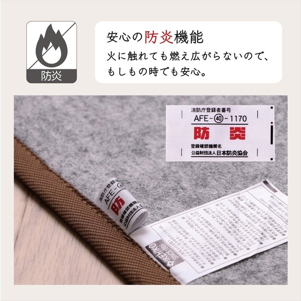 ラグ 正方形 日本製 ナチュラル い草 消臭 抗菌防臭 滑り止め 防炎 市松 約191191cm