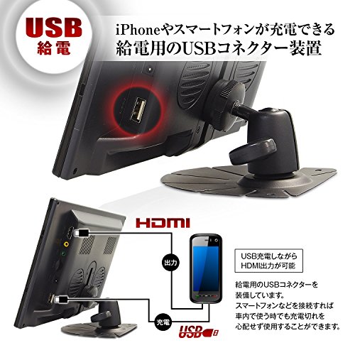TKHFT1018SBM 10.1インチ モ : カー用品 : オンダッシュモニター 2022国産