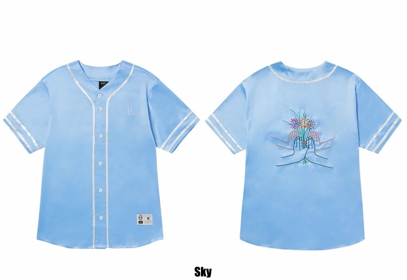 ハフ COMMUNITY HAND BASEBALL JERSEY ベースボールシャツ 半袖シャツ メンズ ハフ COMMUNITY HAND BASEBALL JERSEY ベースボールシャツ 半袖シャツ メンズ