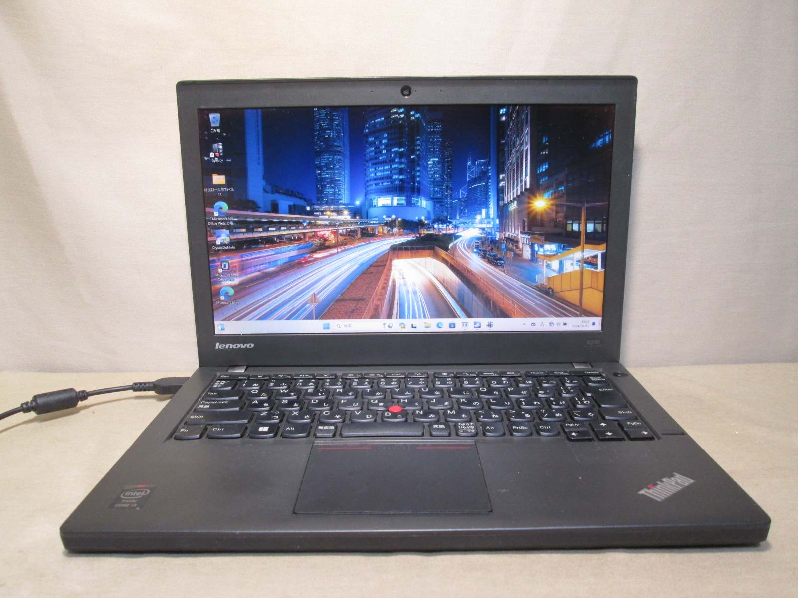 中古ノートパソコン LENOVO X240 Windows11+office