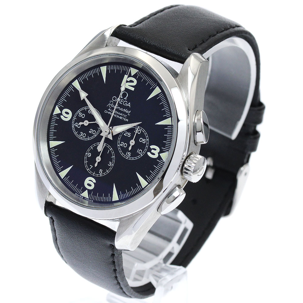 オメガ OMEGA 2812.52.37 シーマスター レイルマスター クロノグラフ 自動巻き メンズ 美品 保証書付き_877067【中古】 オメガ OMEGA 2812.52.37 シーマスター レイルマスター クロノグラフ 自動巻き メンズ 美品 保証書付き_877067【中古】