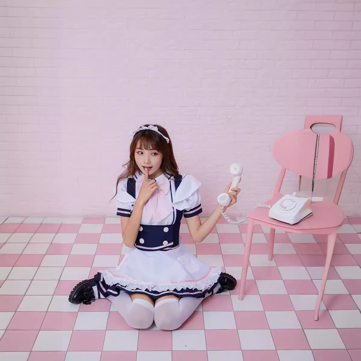 初音ミクコスプレ衣装lolita コスプレワンピースメイド服アニメ ステージ衣装