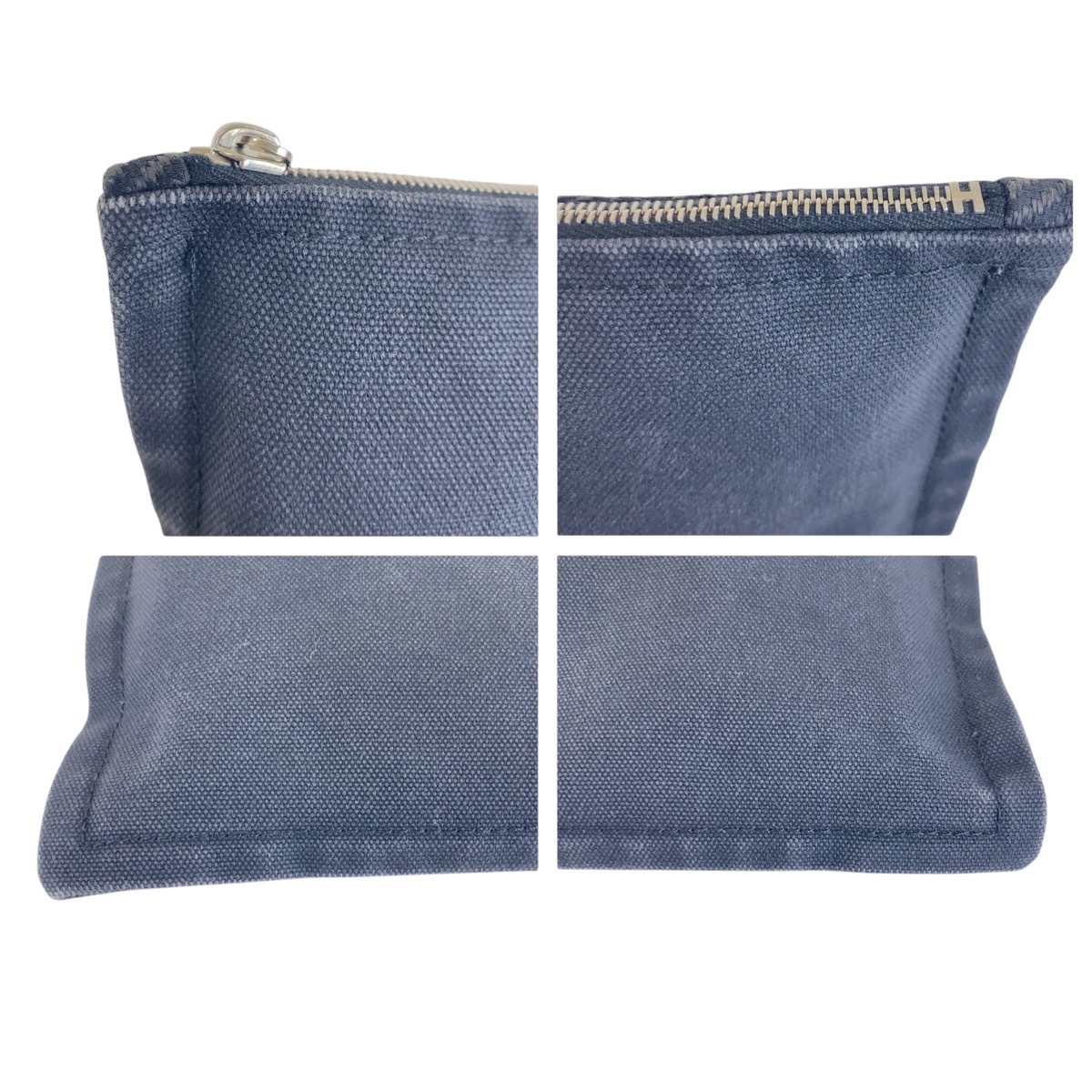 ヨッティングGM ブラック 黒 シルバー金具 キャンバス ポーチ 男女兼用 メンズ 502303 ヨッティングGM ブラック 黒 シルバー金具 キャンバス ポーチ 男女兼用 メンズ 502303