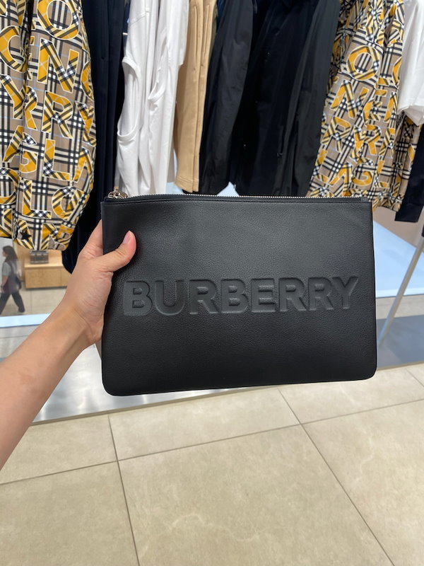 Burberry mens best sale clutch bag