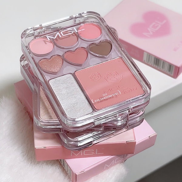 Qoo10] DIKALU 【50種類 アイシャドウ】大人気商品 ア