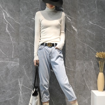 長袖カットソー ニット シンプル トップス セーター ブラック 黒 ホワイト 白 パープル 紫 長袖カットソー ニット シンプル トップス セーター ブラック 黒 ホワイト 白 パープル 紫