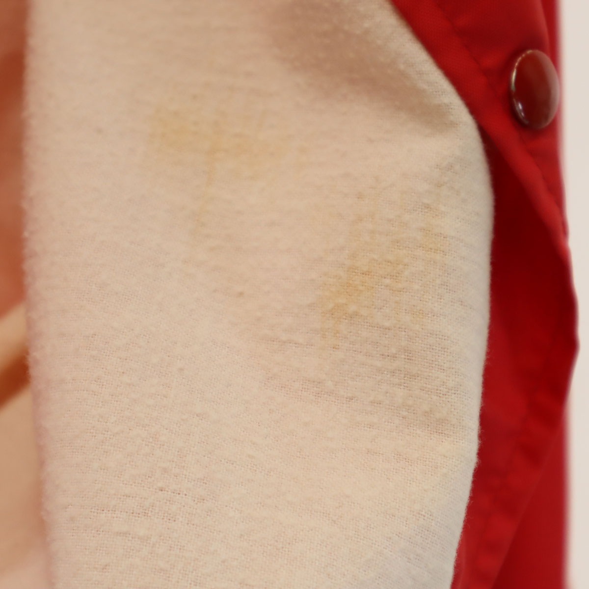 70s 80s ヴィンテージ デュポン社ワッペン コーチジャケット レッド系 メンズ 古着 70s 80s ヴィンテージ デュポン社ワッペン コーチジャケット レッド系 メンズ 古着