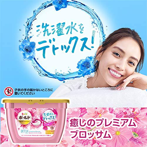 まとめ買い ボールド 洗濯洗剤 ジェルボール 3D 癒しの プレミアムブロッサムの香り 詰め替え 超