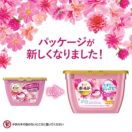まとめ買い ボールド 洗濯洗剤 ジェルボール 3D 癒しの プレミアムブロッサムの香り 詰め替え 超