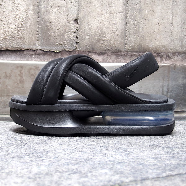 ナイキ ウィメンズ エアマックス アイラ サンダル ブラック 黒 24cm