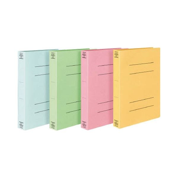 コクヨ フラットファイルX(スーパーワイド) A4タテ 400枚収容 背幅43mm 緑 フ-X10G 1セット(10冊) 〔×10セット〕 : コクヨ フラットファイルXスーパーワイド A4縦青10冊