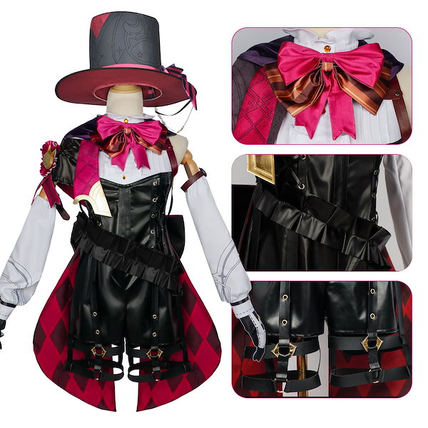 原神 リネ コスプレ フルセット 衣装 ladoo Amazon.co.jp: 宅コス 原神 リネット リネ KFCコラボ コスプレ