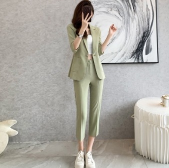 モテコーデ ハレの日 セットアップ シャンパー ズボン 上着 スーツ 7分丈 袖あり 七分袖 長袖 Vネック 襟付き 細身 ストレート 前開き ボタン 上下セット 2点セット かわいい 可愛い モテコーデ ハレの日 セットアップ シャンパー ズボン 上着 スーツ 7分丈 袖あり 七分袖 長袖 Vネック 襟付き 細身 ストレート 前開き ボタン 上下セット 2点セット かわいい 可愛い