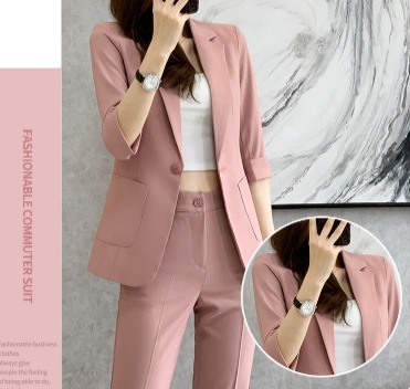 モテコーデ ハレの日 セットアップ シャンパー ズボン 上着 スーツ 7分丈 袖あり 七分袖 長袖 Vネック 襟付き 細身 ストレート 前開き ボタン 上下セット 2点セット かわいい 可愛い モテコーデ ハレの日 セットアップ シャンパー ズボン 上着 スーツ 7分丈 袖あり 七分袖 長袖 Vネック 襟付き 細身 ストレート 前開き ボタン 上下セット 2点セット かわいい 可愛い