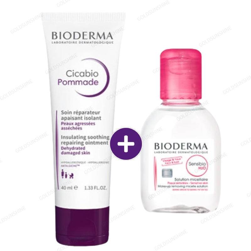 [品切れ大乱テム企画] シカビオ ポマード 40ml(リペアリッチバーム)+クレンジングウォーター100ml/b