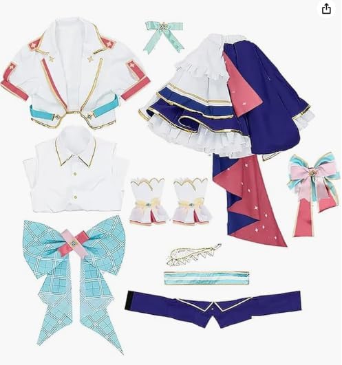 コスプレ衣装 星街すいせい 湊あくあ 百鬼あやめ 沙花叉クロヱ 白上フブキ コスプレ衣装 4期生 コスプレ衣装 星街すいせい 湊あくあ 百鬼あやめ 沙花叉クロヱ 白上フブキ コスプレ衣装 4期生