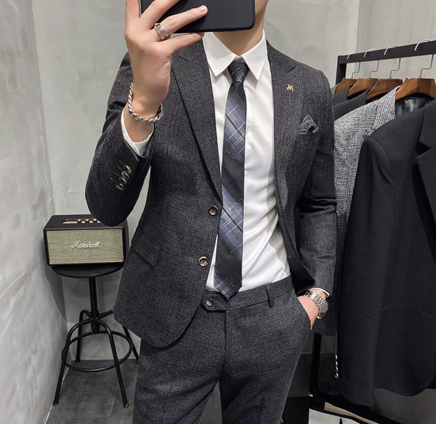 ベストセラーチェック柄【ジャケット+ズボン】長袖スーツ 二次会 パーティー 背広 メンズスーツ 就職活動 シングルスーツ フォーマルスーツ 面接 スリムスーツ 舞台 司会衣装 カッコイイ 婚葬祭 披露 ベストセラーチェック柄【ジャケット+ズボン】長袖スーツ 二次会 パーティー 背広 メンズスーツ 就職活動 シングルスーツ フォーマルスーツ 面接 スリムスーツ 舞台 司会衣装 カッコイイ 婚葬祭 披露