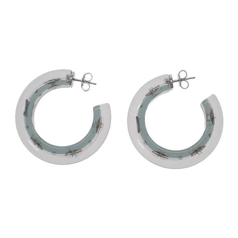 ピアス・LVスパークス M02817 フープ ピアス 新作 ブルー レジン ストラス シルバー金具 レディース【Aランク】 ピアス・LVスパークス M02817 フープ ピアス 新作 ブルー レジン ストラス シルバー金具 レディース【Aランク】