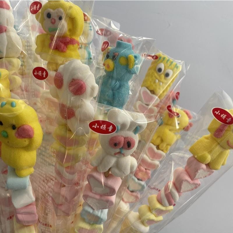 70150Pcs 漫画マシュマロ串ひょうたんグミロリポップバルク混合マシュマロ串 こどもの日のプレゼント 誕生日プレゼント_2