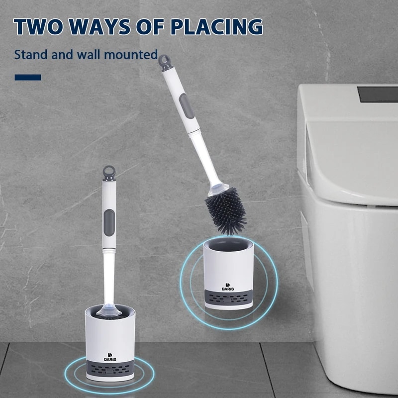 納期21日シリコントイレブラシ,壁に取り付けられた,通気性,長いハンドル付き40cmのクリーニングアクセサリー 納期21日シリコントイレブラシ,壁に取り付けられた,通気性,長いハンドル付き40cmのクリーニングアクセサリー