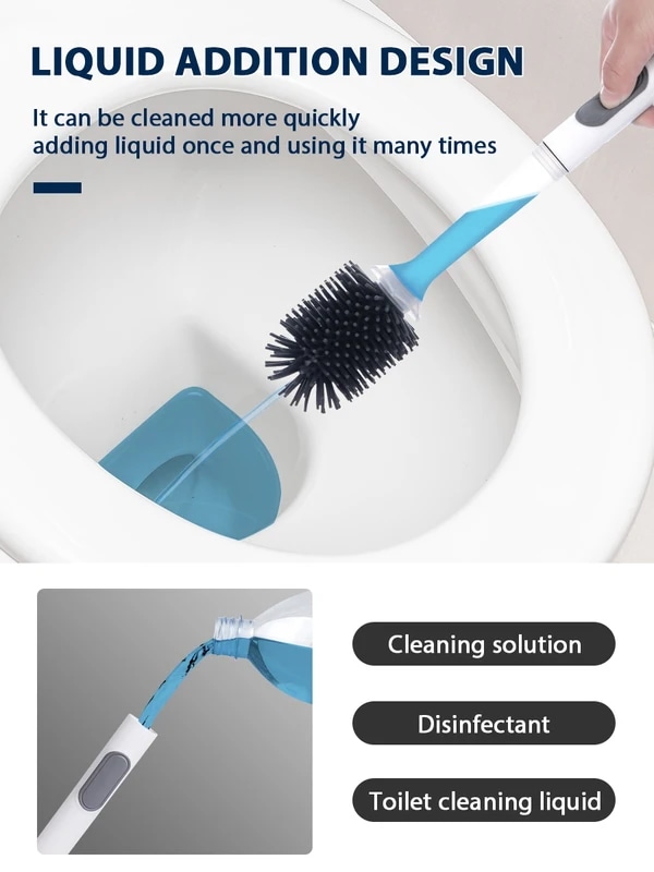 納期21日シリコントイレブラシ,壁に取り付けられた,通気性,長いハンドル付き40cmのクリーニングアクセサリー 納期21日シリコントイレブラシ,壁に取り付けられた,通気性,長いハンドル付き40cmのクリーニングアクセサリー