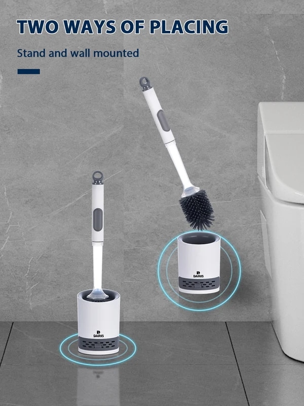 納期21日シリコントイレブラシ,壁に取り付けられた,通気性,長いハンドル付き40cmのクリーニングアクセサリー 納期21日シリコントイレブラシ,壁に取り付けられた,通気性,長いハンドル付き40cmのクリーニングアクセサリー