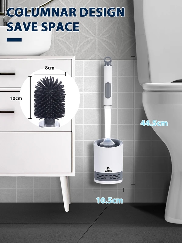 納期21日シリコントイレブラシ,壁に取り付けられた,通気性,長いハンドル付き40cmのクリーニングアクセサリー 納期21日シリコントイレブラシ,壁に取り付けられた,通気性,長いハンドル付き40cmのクリーニングアクセサリー