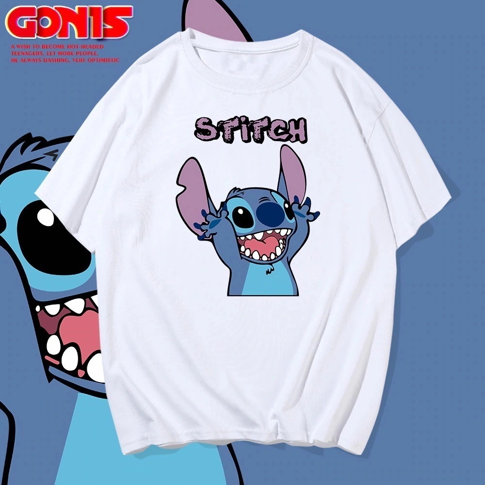 【1つ買うと10個もらえる】リロアンドスティッチ Tシャツ メンズ 漫画 アニメ スティッチ 服 ゆったり 大きいサイズ 五分袖 トレンド ブランド 風 半袖128