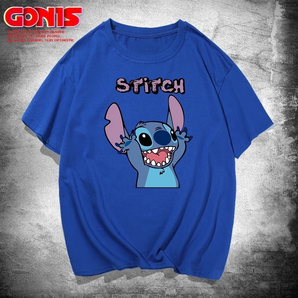 【1つ買うと10個もらえる】リロアンドスティッチ Tシャツ メンズ 漫画 アニメ スティッチ 服 ゆったり 大きいサイズ 五分袖 トレンド ブランド 風 半袖128