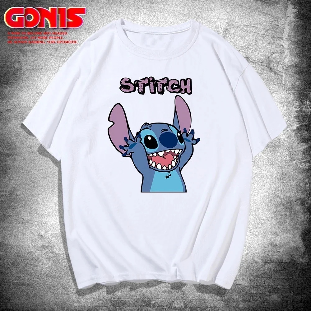 【1つ買うと10個もらえる】リロアンドスティッチ Tシャツ メンズ 漫画 アニメ スティッチ 服 ゆったり 大きいサイズ 五分袖 トレンド ブランド 風 半袖128