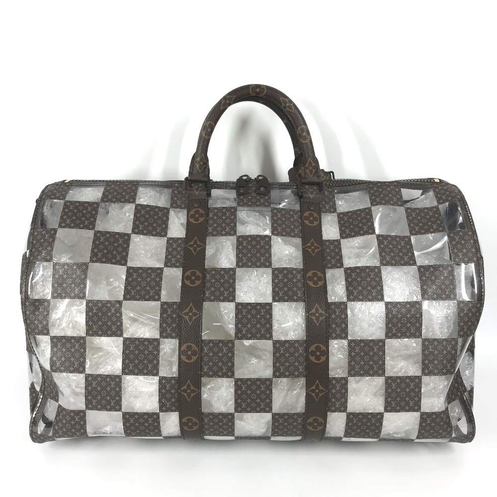 ボストンバッグ M20864 キーポル バンドリエール 50 モノグラム チェス カバン 2WAYバッグ ショルダーバッグ 肩掛け 旅行バッグ モノグラムキャンバス ブラウン ボストンバッグ M20864 キーポル バンドリエール 50 モノグラム チェス カバン 2WAYバッグ ショルダーバッグ 肩掛け 旅行バッグ モノグラムキャンバス ブラウン