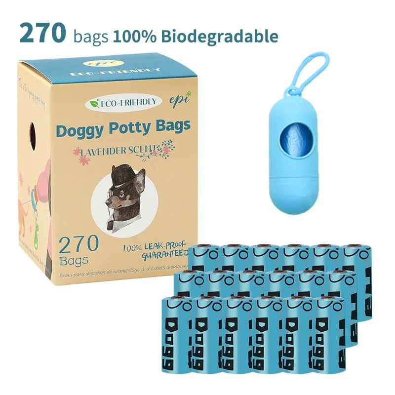 3営業日発送ペット用の生分解性ポーチ 犬のゴミ袋 屋外装飾 ペットアクセサリー