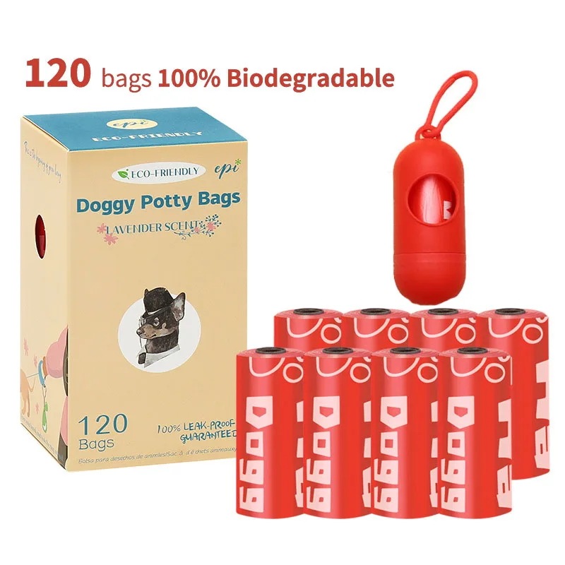 3営業日発送ペット用の生分解性ポーチ 犬のゴミ袋 屋外装飾 ペットアクセサリー