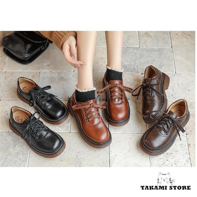 【即納】パンプス レディース ローファー ラウンドトウ 本革 裏起毛 厚底 マニッシュ シューズ モカシン カジュアル 春秋 イベント トレンド アウトドア