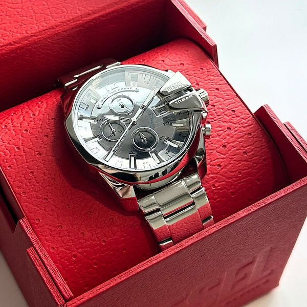 Qoo10] ディーゼル 腕時計 メンズ ステンレス