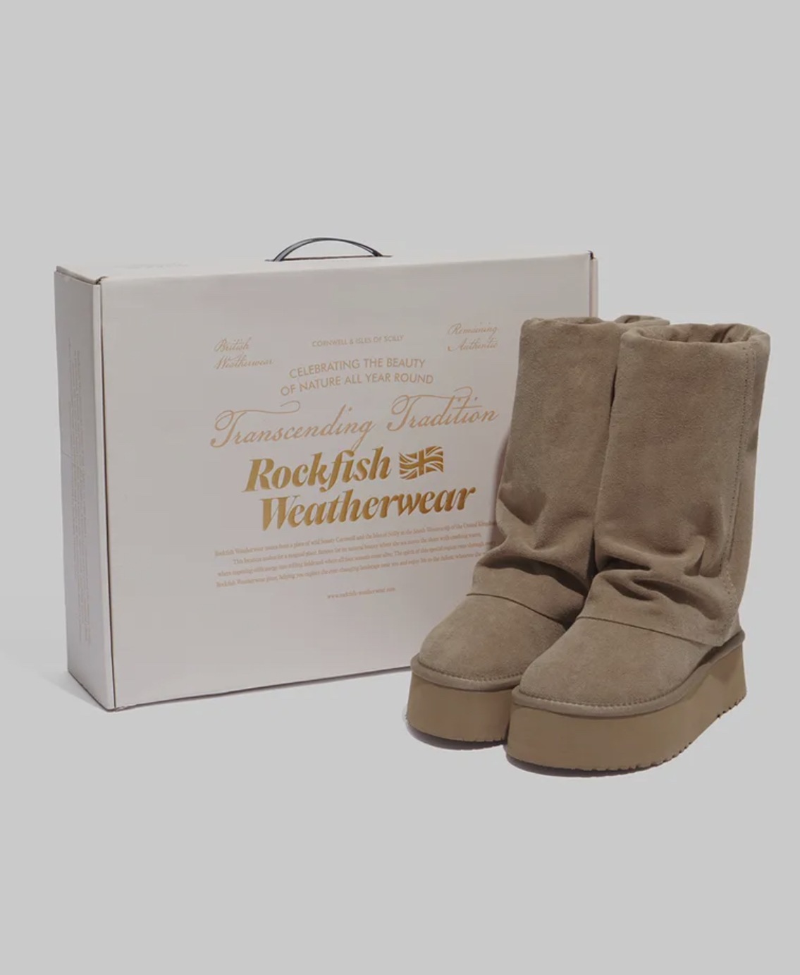 MAXI FOLDED BOOTS MIDDLE(10inch)