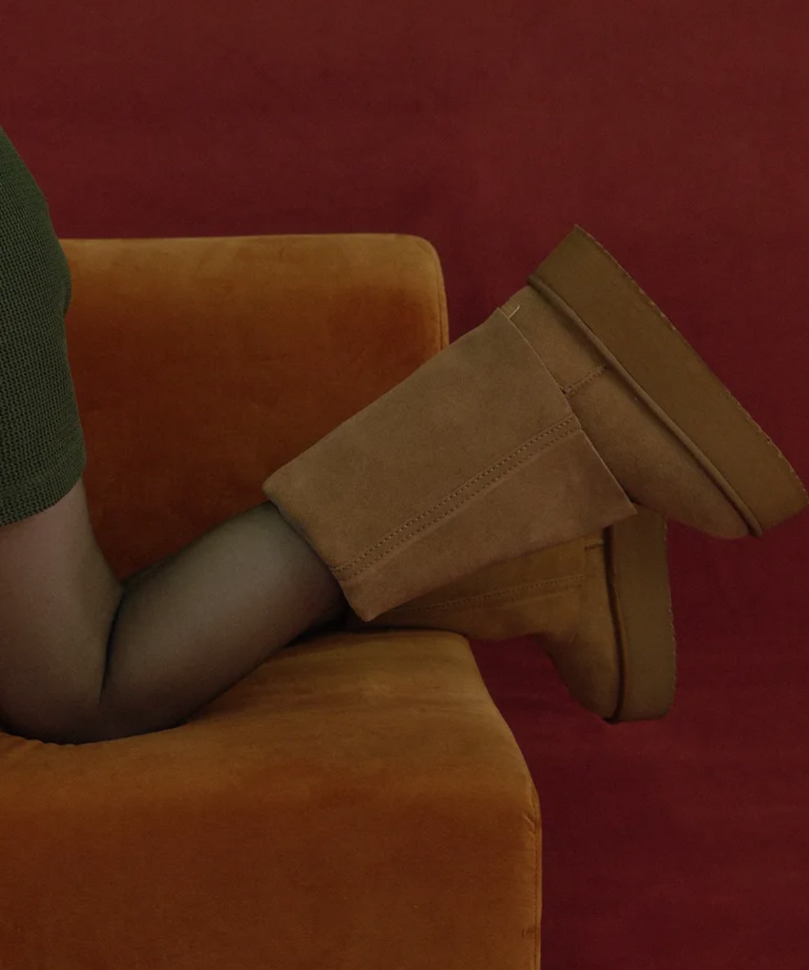 MAXI FOLDED BOOTS MIDDLE(10inch)