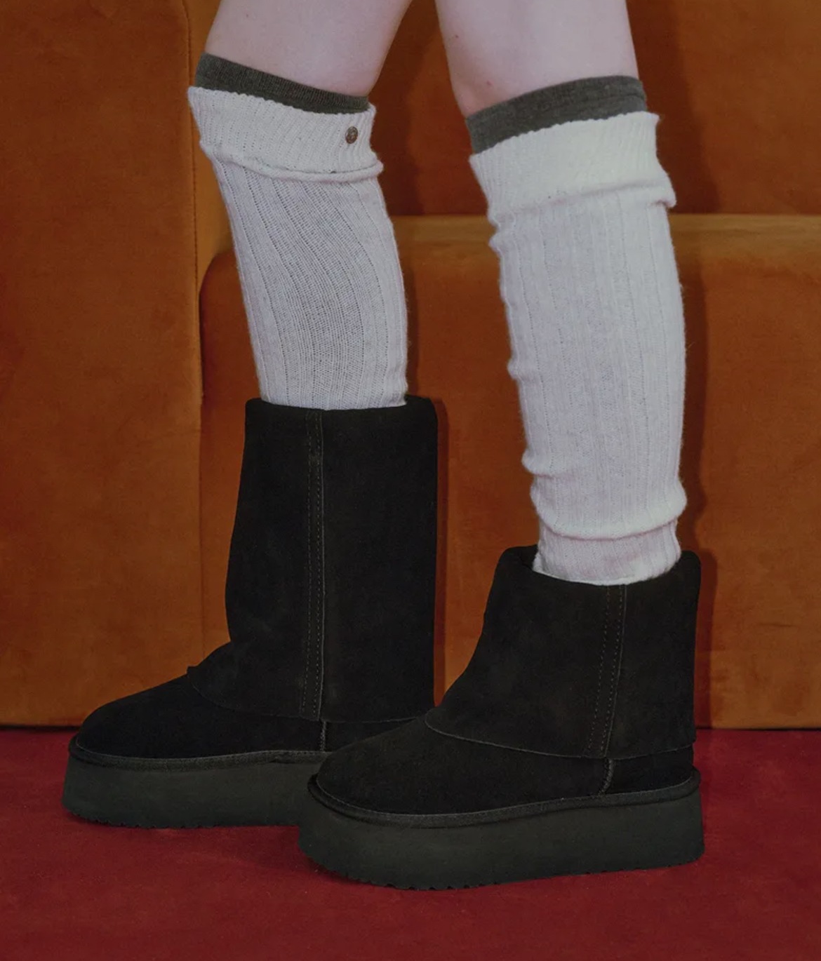 MAXI FOLDED BOOTS MIDDLE(10inch)