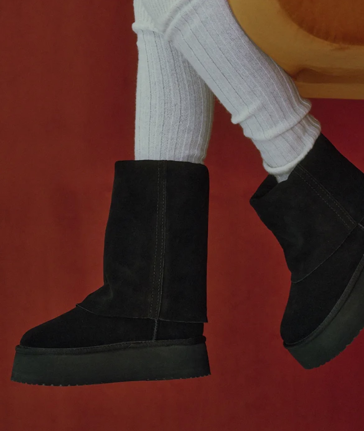 MAXI FOLDED BOOTS MIDDLE(10inch)