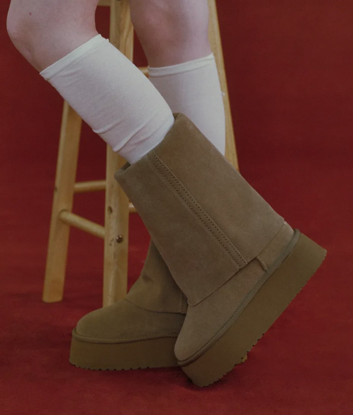 MAXI FOLDED BOOTS MIDDLE(10inch)