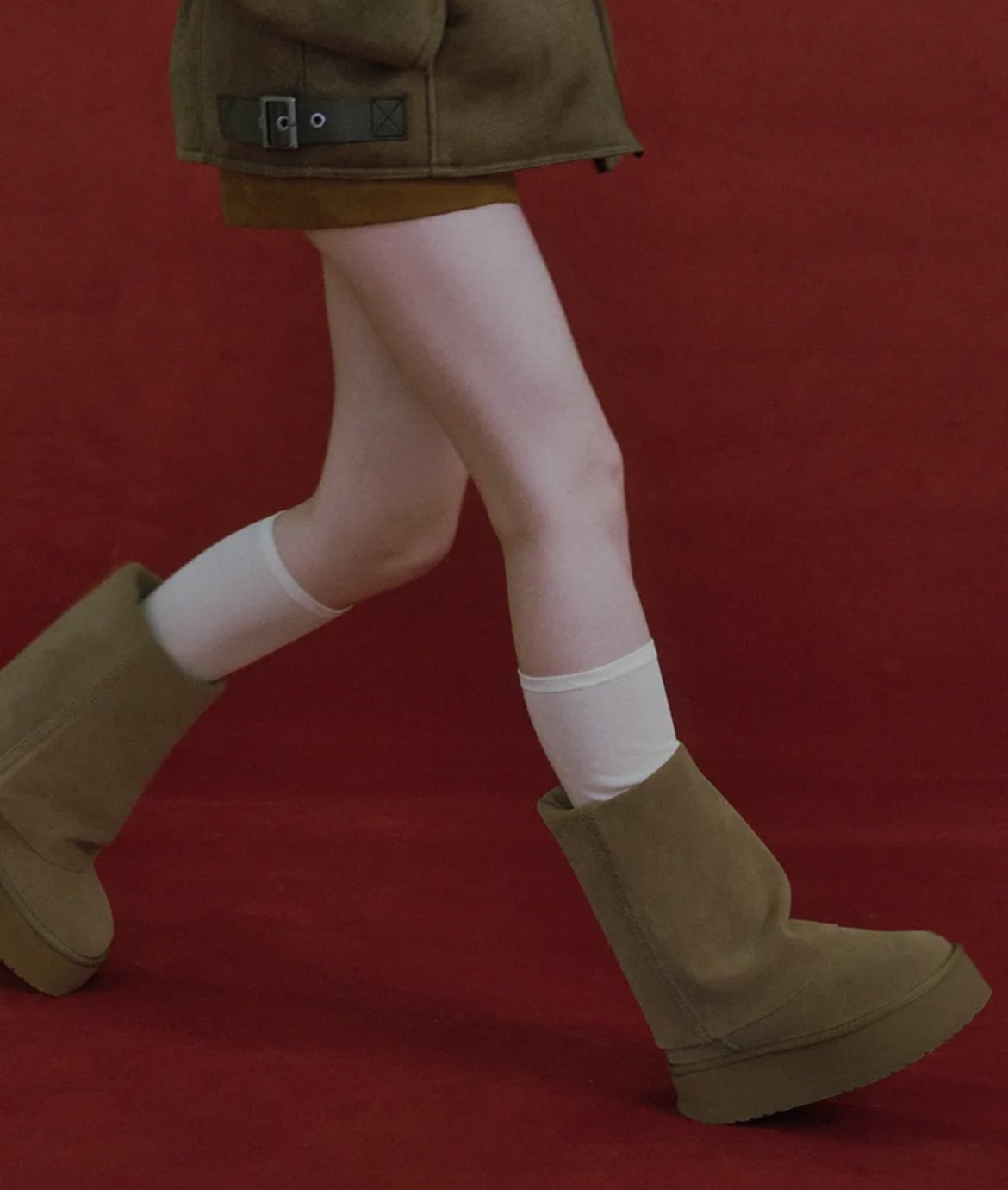 MAXI FOLDED BOOTS MIDDLE(10inch)