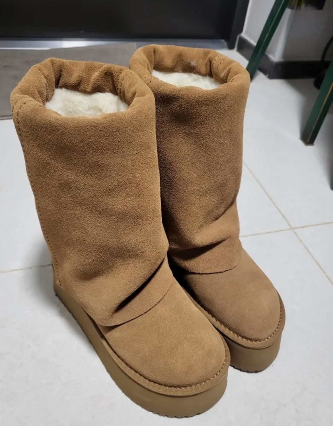 MAXI FOLDED BOOTS MIDDLE(10inch)